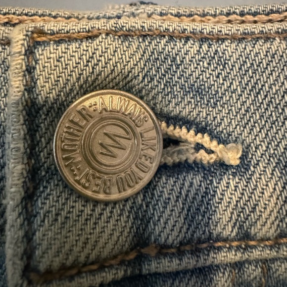 Mother NWOT The Swooner Straight A Fray Skirt - Picture 6 of 10